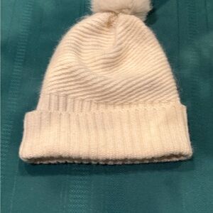 Zara Premium Angora Blend Beanie Hat NWOT